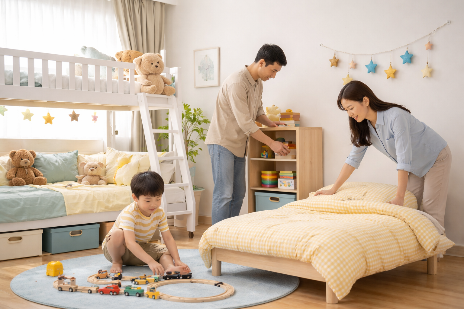 Lắp đặt nội thất phòng trẻ em