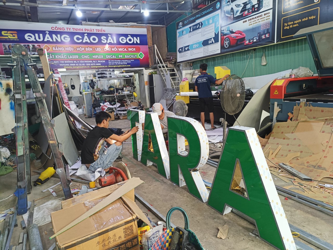 Lắp đặt quảng cáo giá rẻ