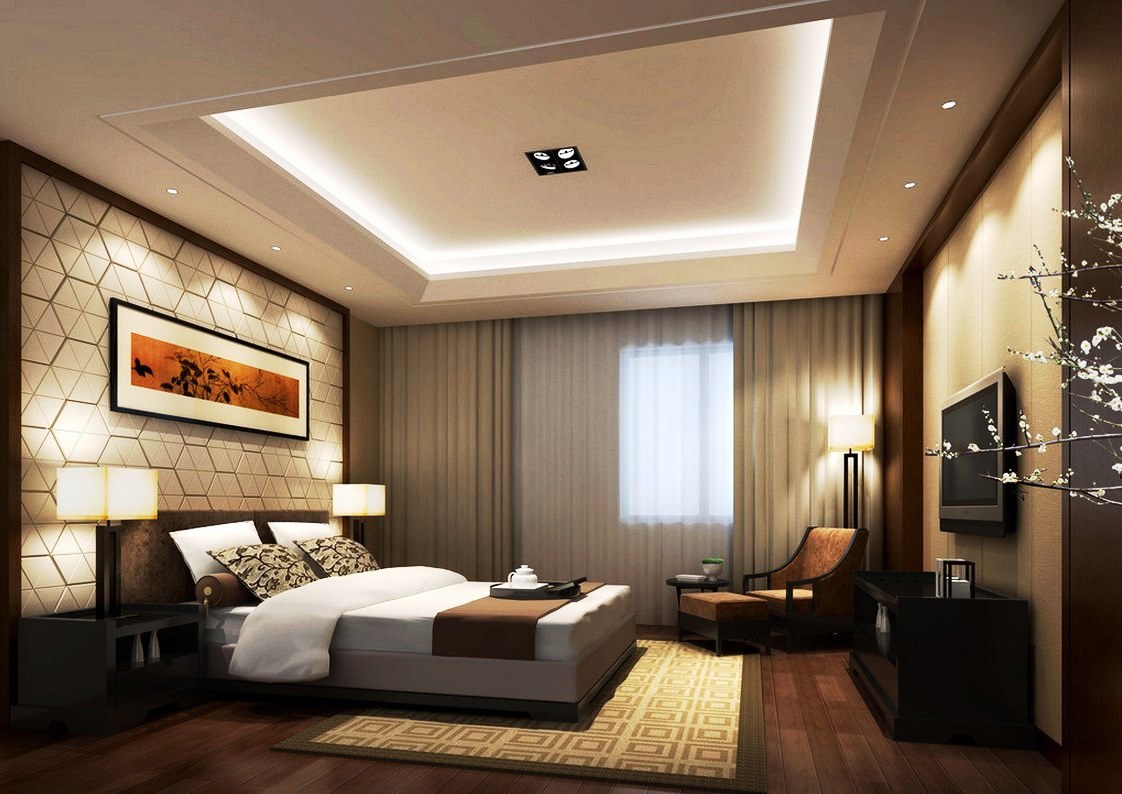 Lắp đèn âm trần phòng ngủ