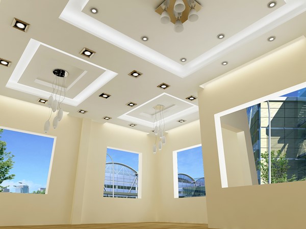 Lắp đèn trần thạch cao