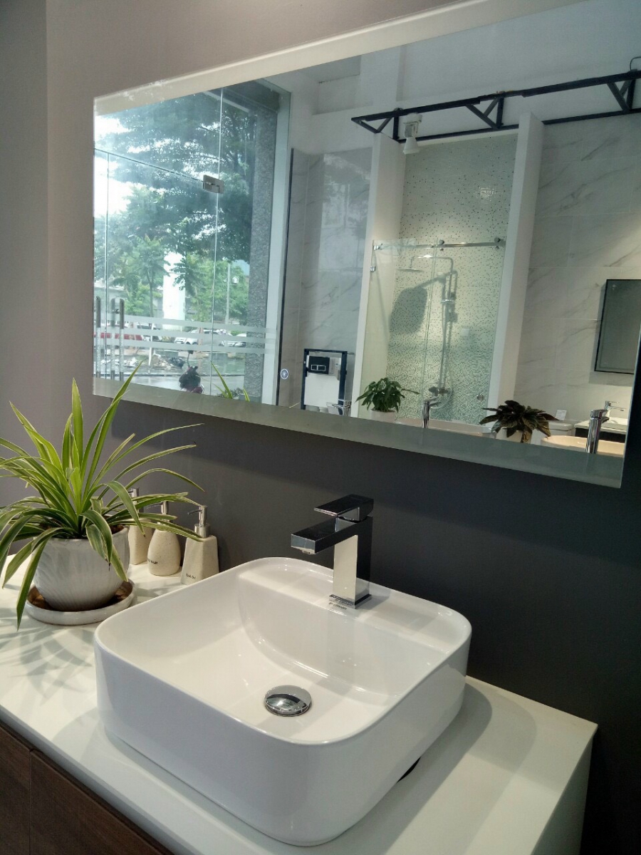 Lắp lavabo nhà vệ sinh