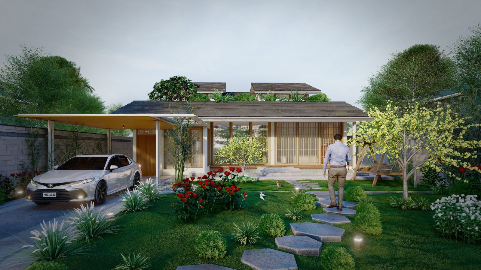 Lập phương án cải tạo nhà vườn