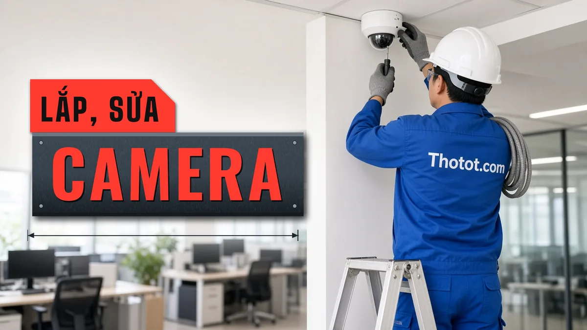 Lắp, sửa camera văn phòng