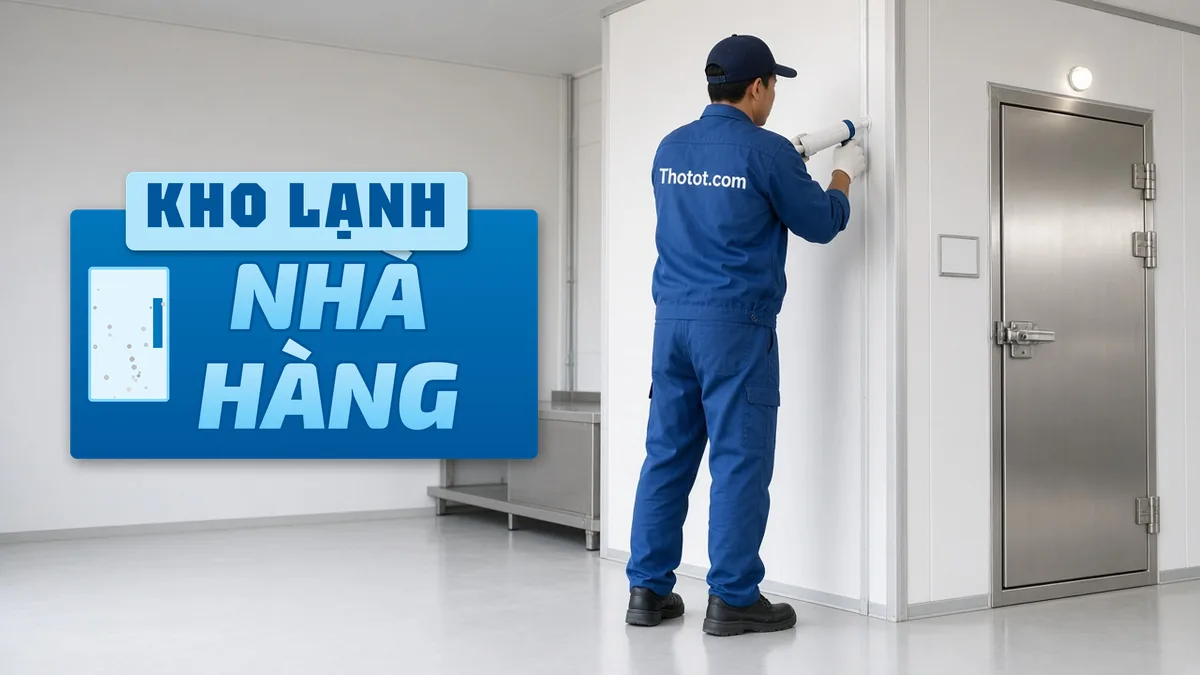 Lắp, sửa kho lạnh nhà hàng