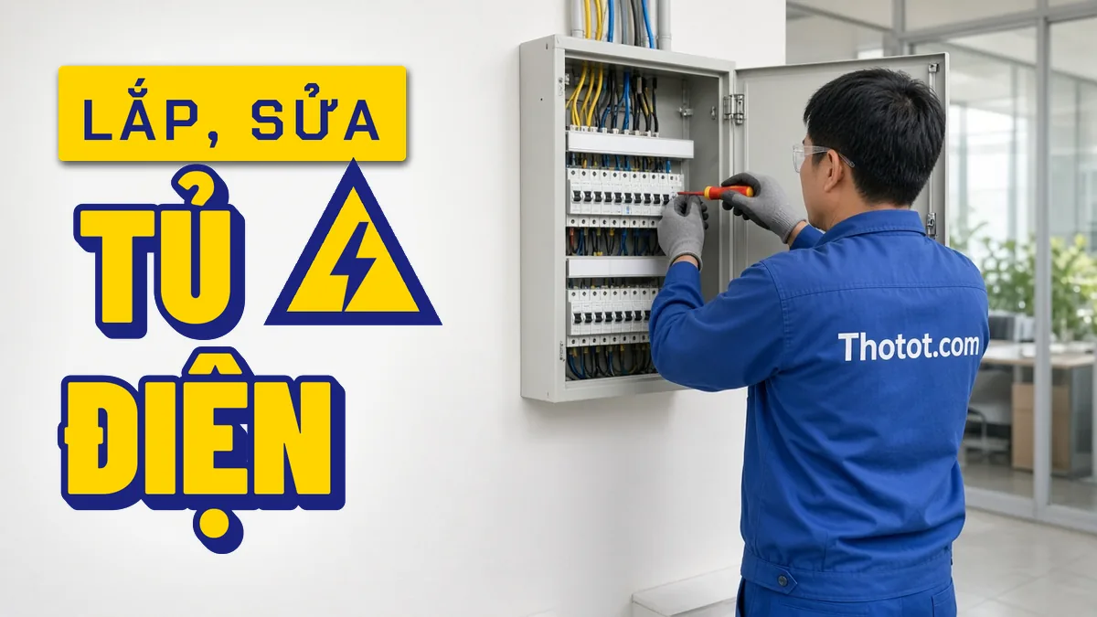 Lắp, sửa tủ điện văn phòng