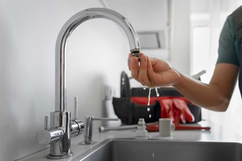 Lắp vòi nước biệt thự
