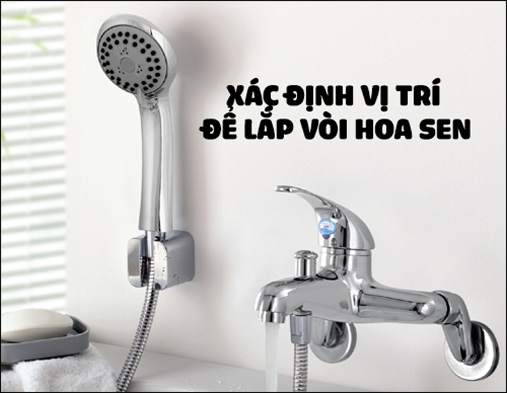 Lắp vòi nước nhà tắm căn hộ