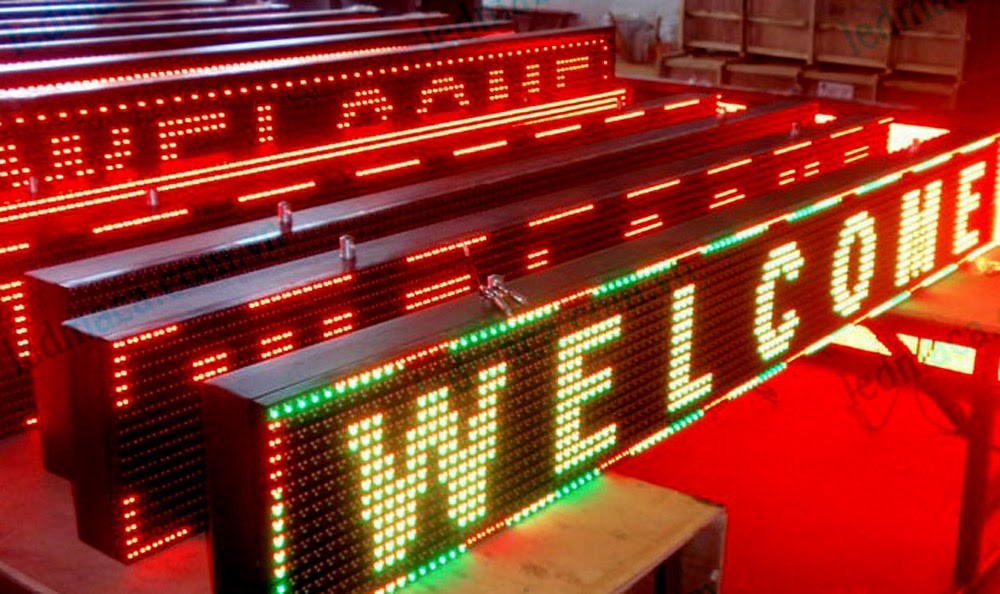 Led ma trận ngoài trời