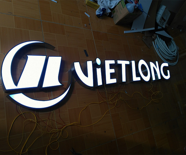 Logo led viền