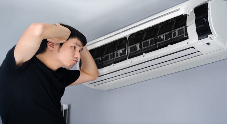 Máy lạnh kêu to