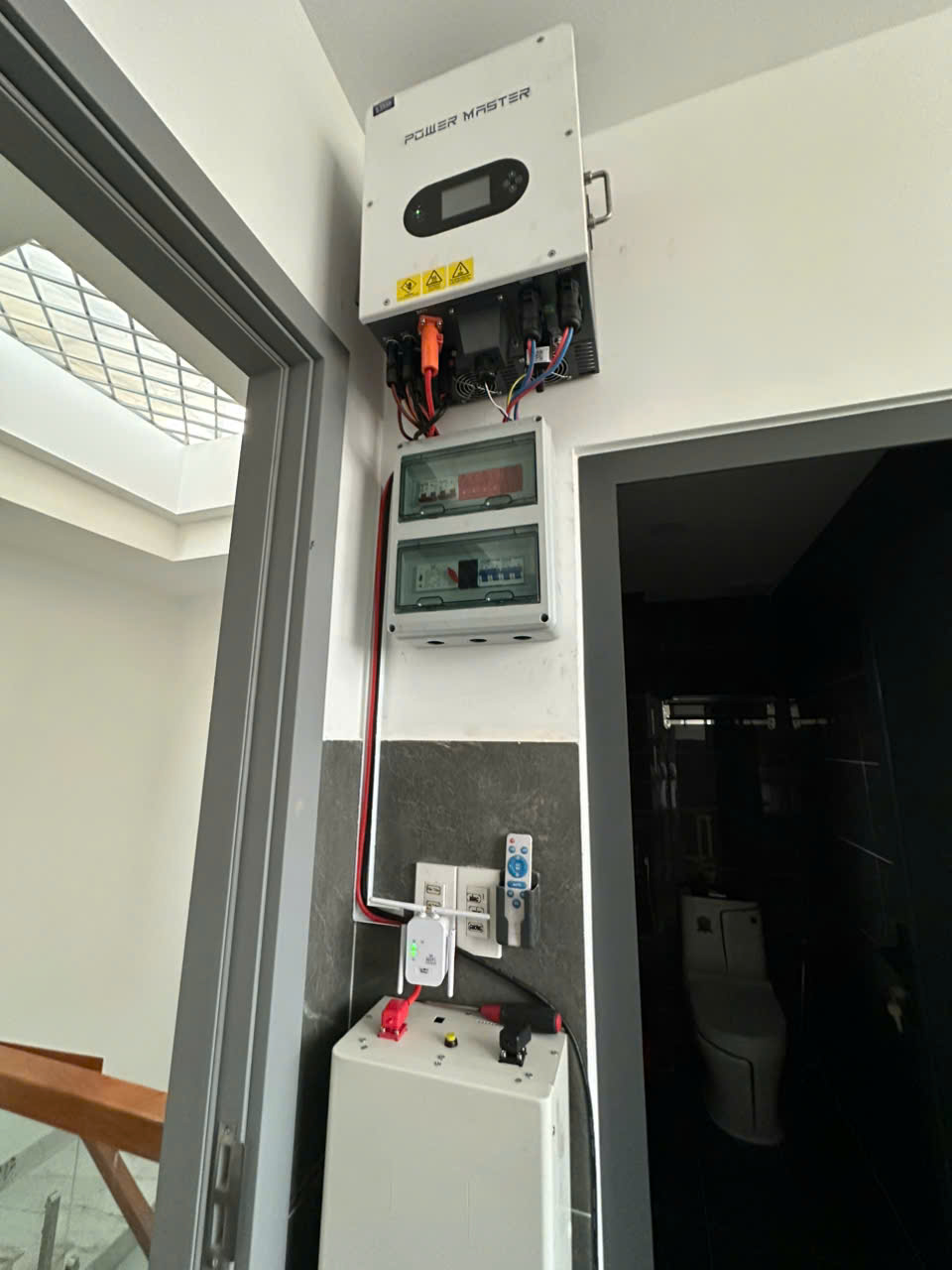 Nâng cấp hệ điện cửa hàng