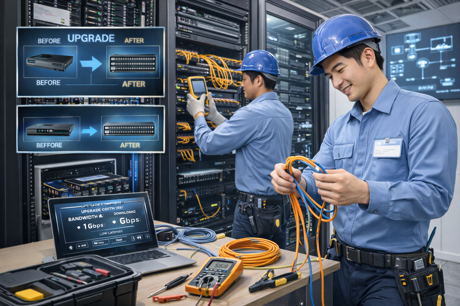 Nâng Cấp Hệ Thống Điện Nhẹ | Ổn Định – An Toàn – Hiệu Quả