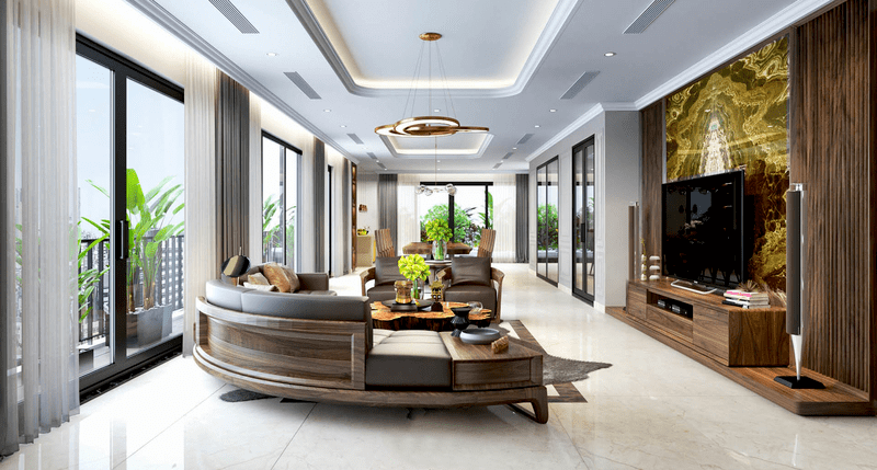 Nâng cấp phòng khách biệt thự