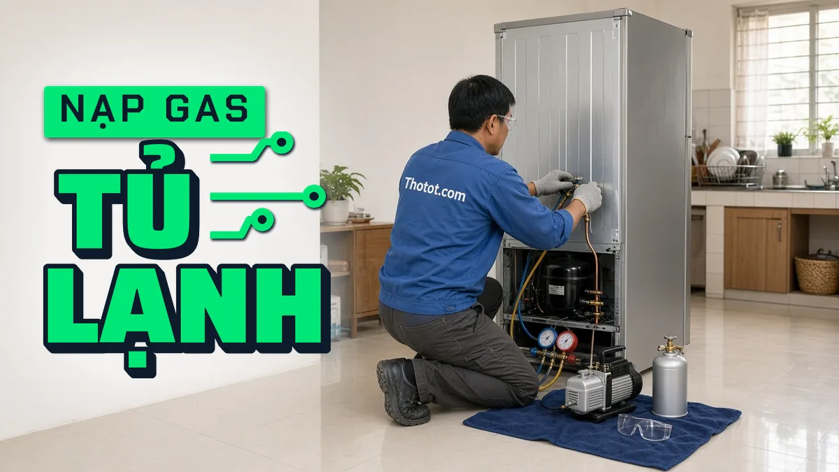 Nạp gas tủ lạnh
