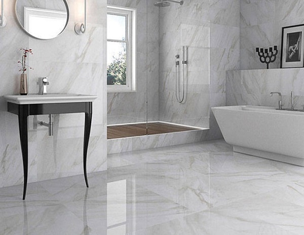 Ốp gạch tường nhà vệ sinh