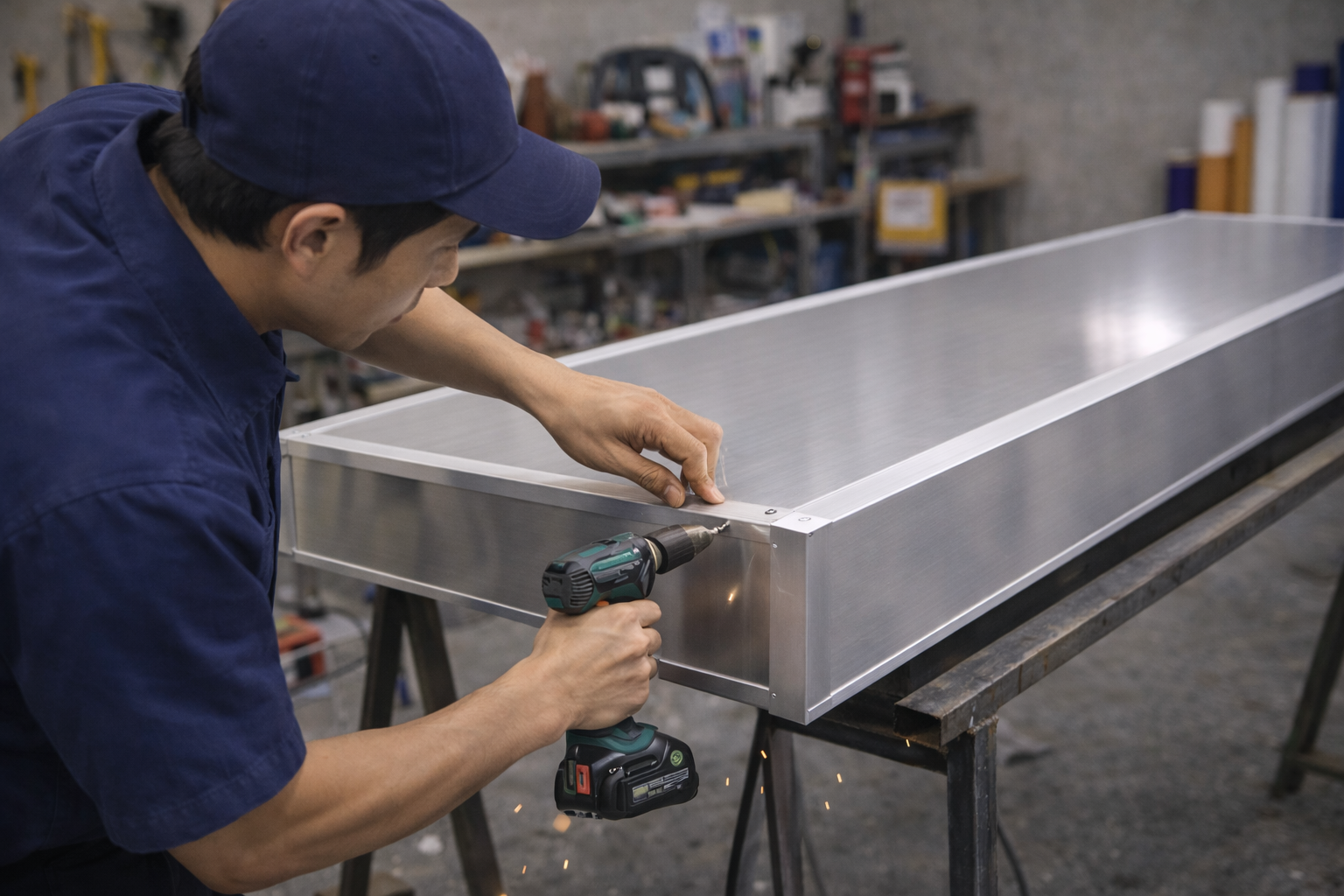 Ốp tấm Alu mặt tiền bền đẹp, thi công chuyên nghiệp