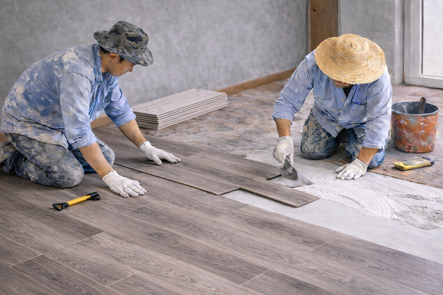 Sàn nhựa hèm khóa