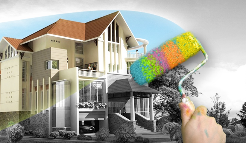 Sơn chống thấm biệt thự