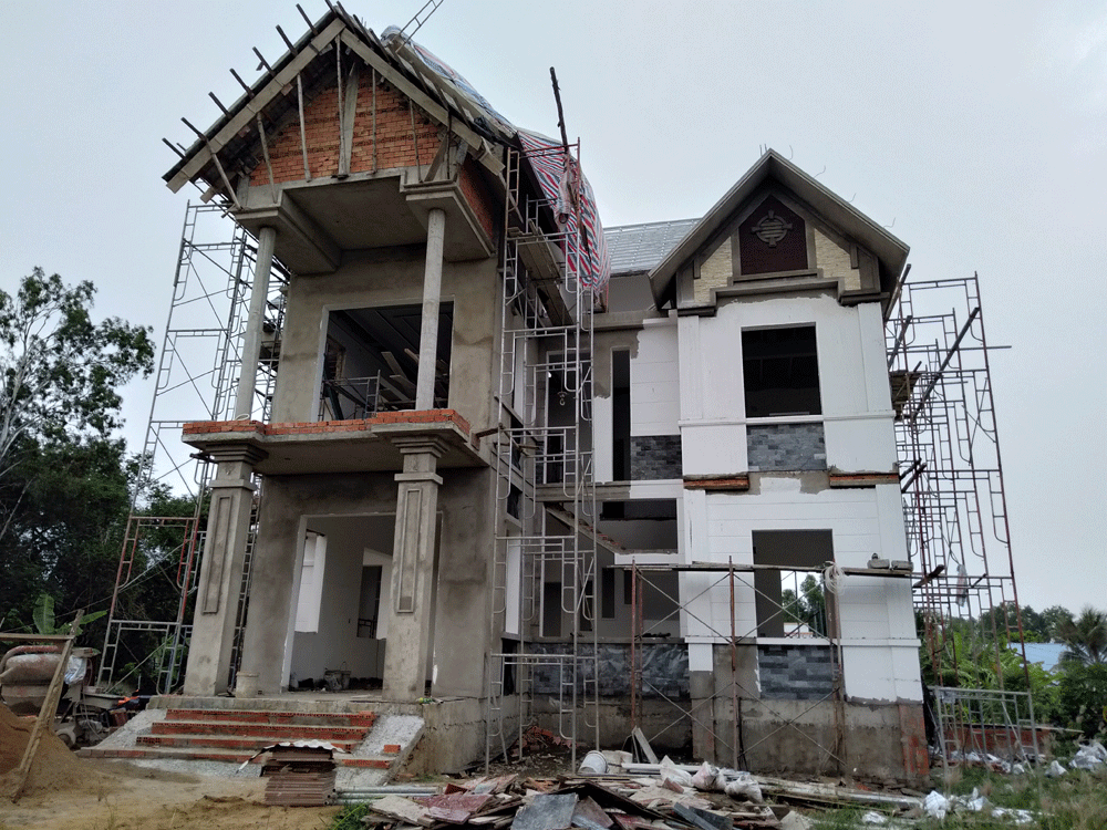 Sơn hoàn thiện biệt thự