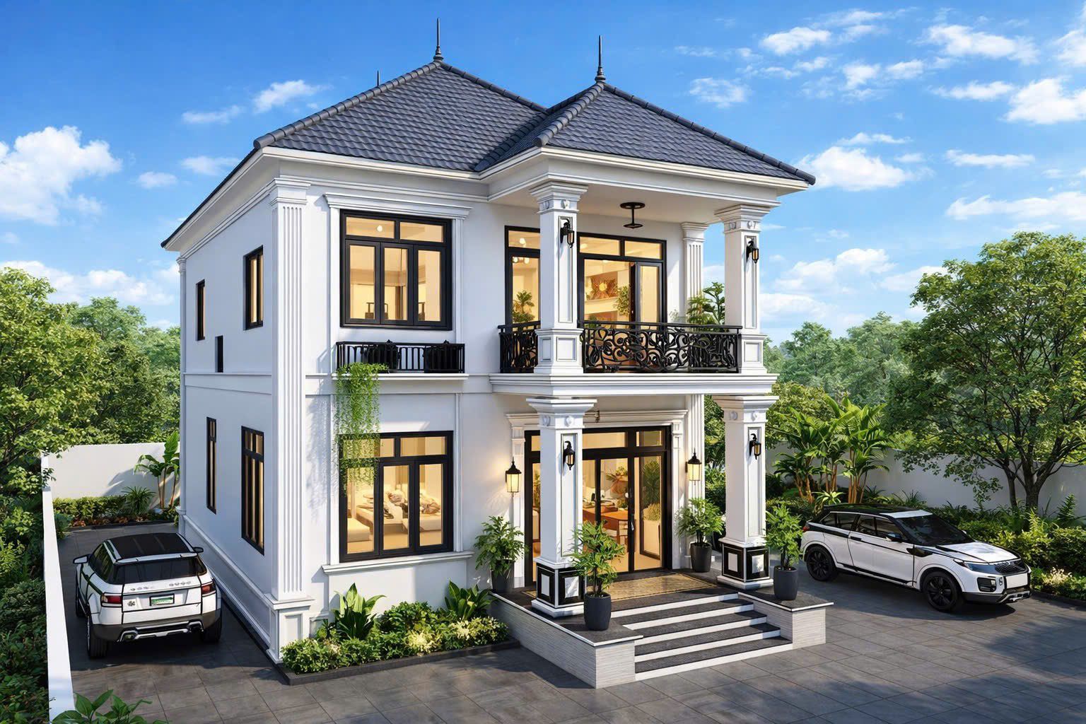 Sơn sửa biệt thự trọn gói
