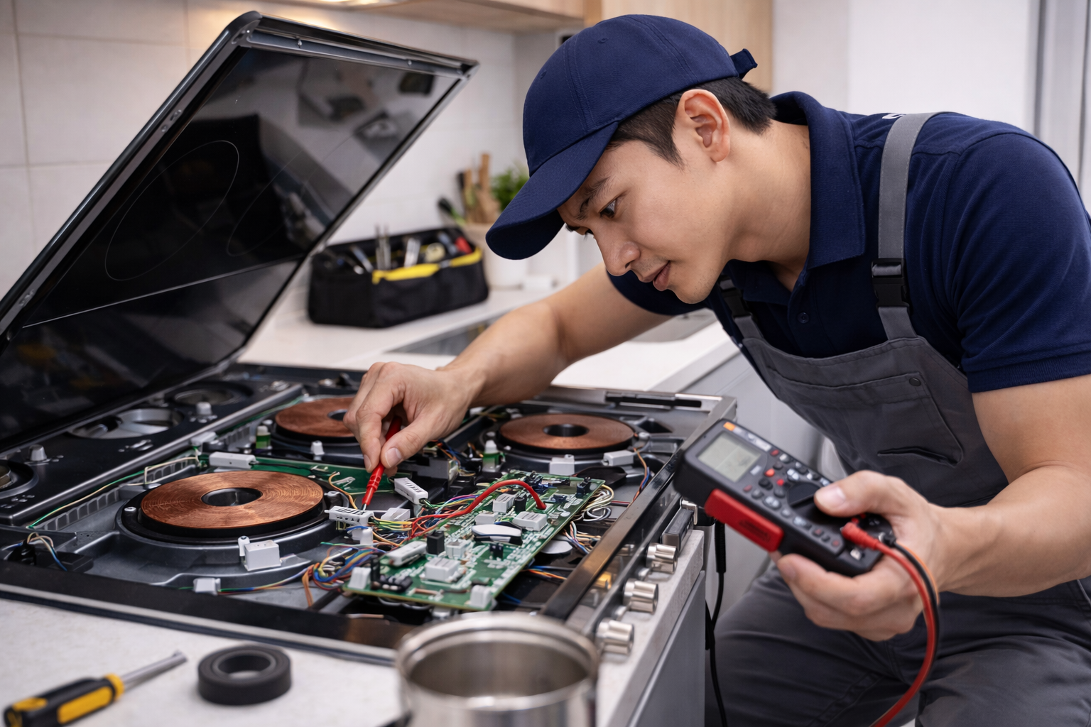 Sửa bếp không nhận nồi