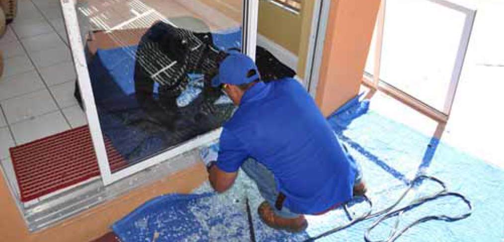 Sửa cửa kính trượt