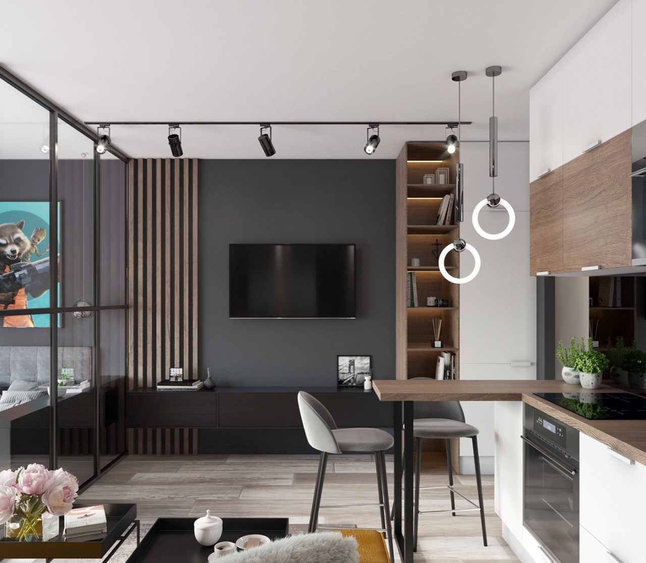 Sửa kệ tivi căn hộ