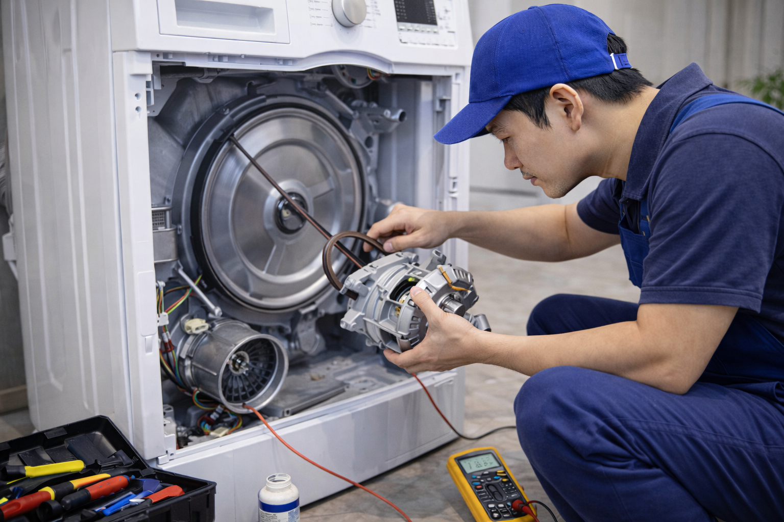 Sửa máy sấy không quay