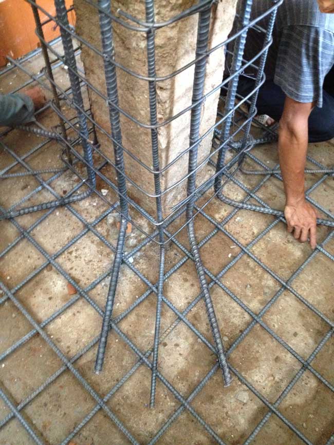 Sửa móng nhà vườn