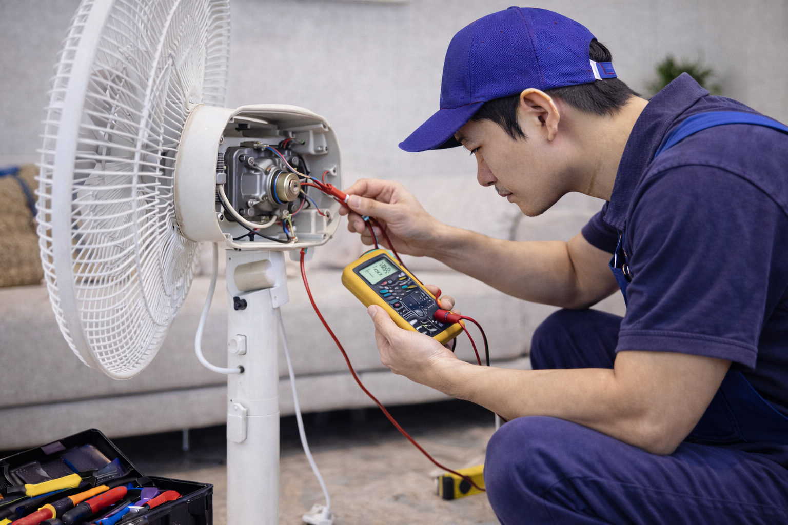 Sửa quạt không quay