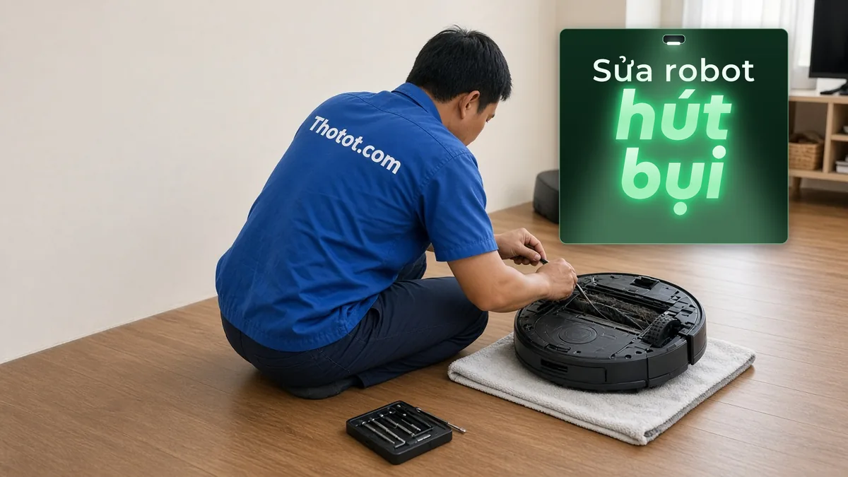 Sửa robot hút bụi