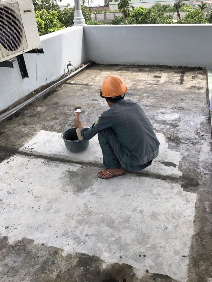 Sửa sân thượng bị thấm