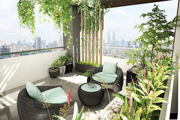 Sửa sân thượng nhà phố cũ