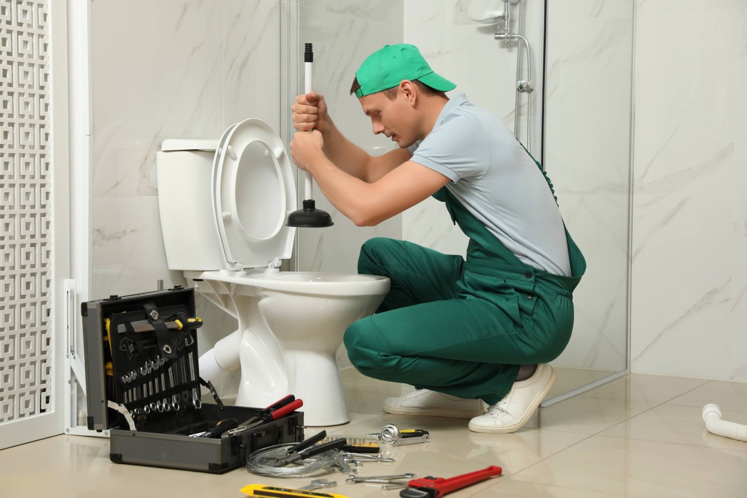 Sửa tắc bồn cầu căn hộ