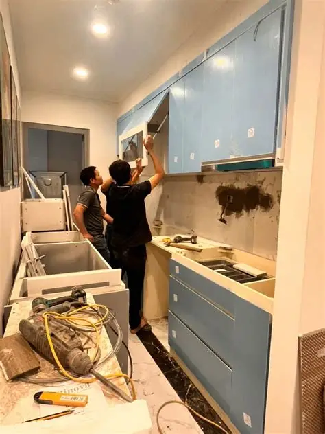 Sửa tủ bếp căn hộ