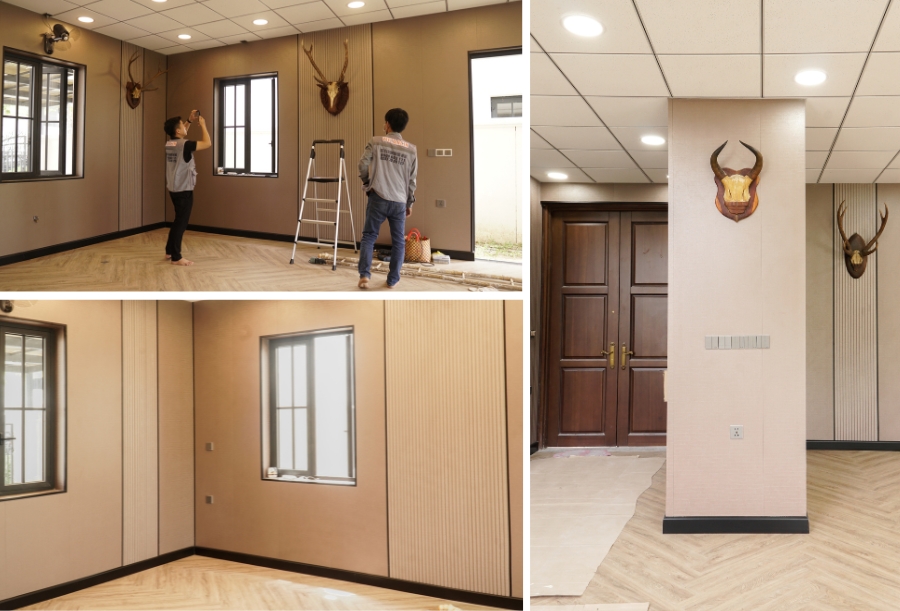 Sửa tường biệt thự