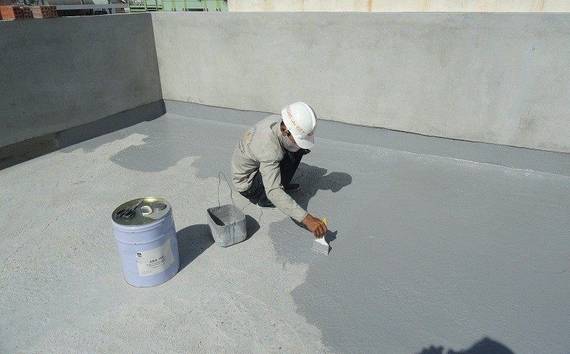Tạo phẳng bề mặt chống thấm