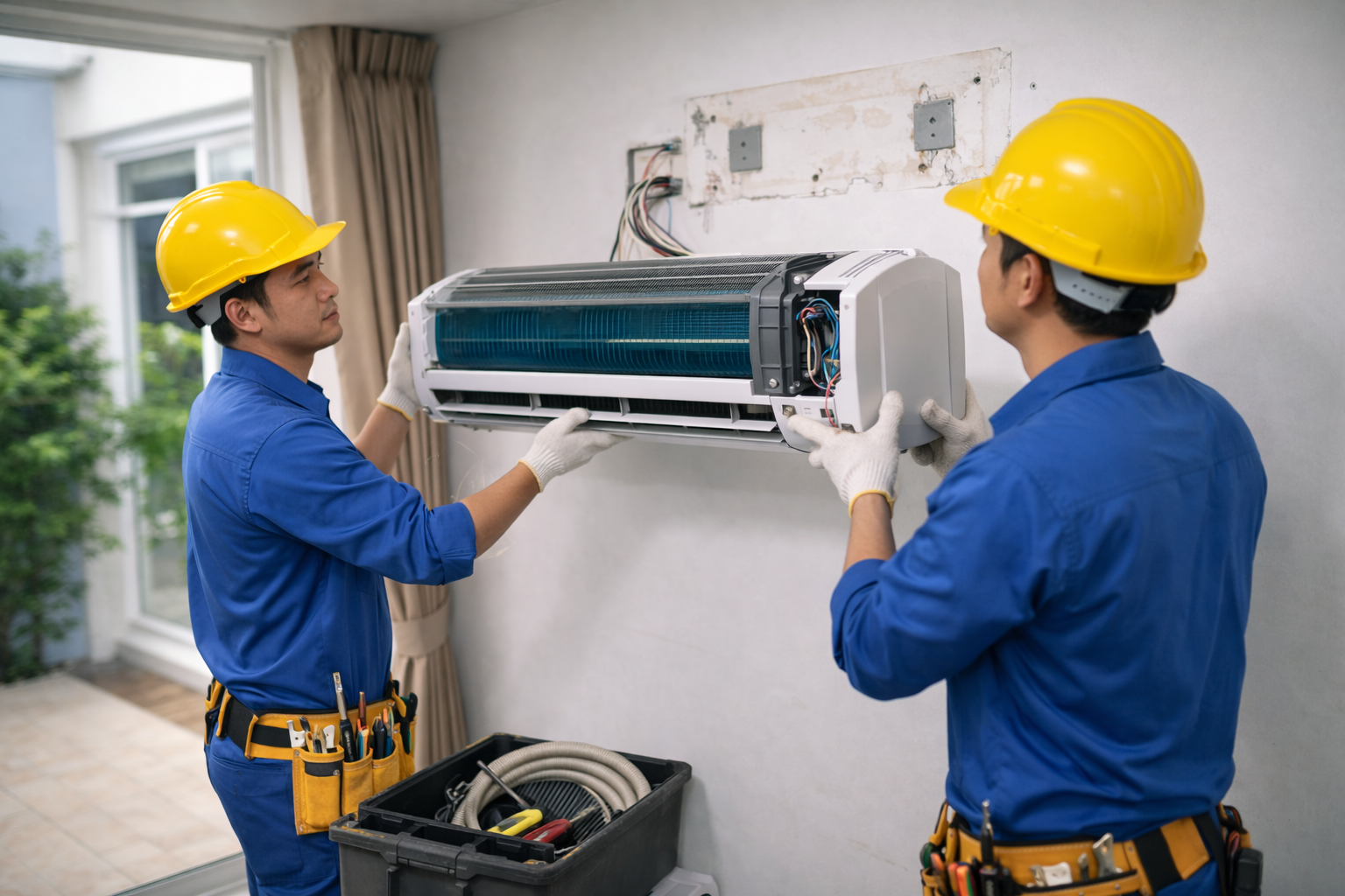 Tháo Dỡ – Di Dời Máy Lạnh Treo Tường | An Toàn – Đúng Kỹ Thuật