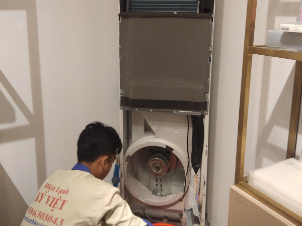 Tháo Dỡ – Di Dời Máy Lạnh Tủ Đứng | An Toàn – Đúng Kỹ Thuật