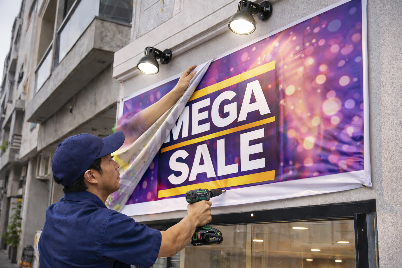 Thay bạt – làm mới bảng hiệu nhanh, đẹp, tiết kiệm