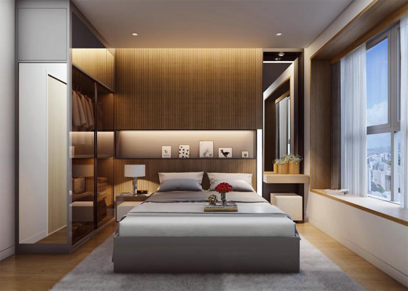 Thay nội thất phòng ngủ căn hộ