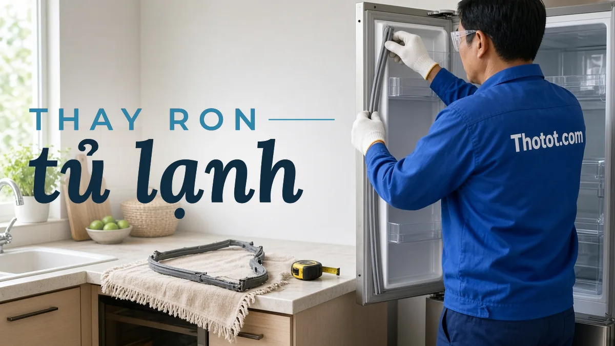 Thay ron cửa tủ lạnh