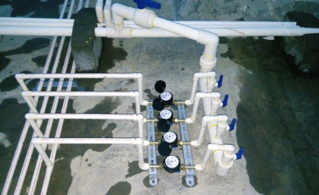 Thi công cấp nước biệt thự