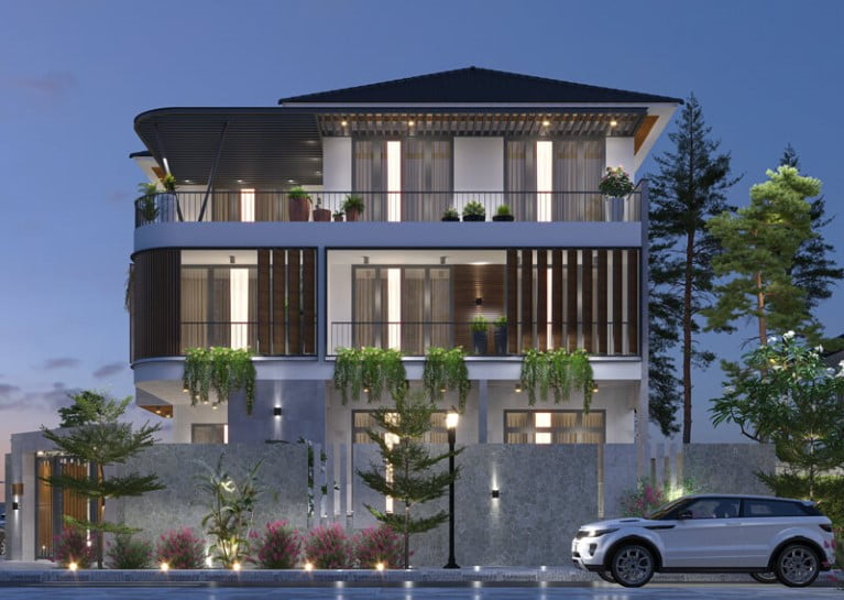 Thi công điện biệt thự cao cấp
