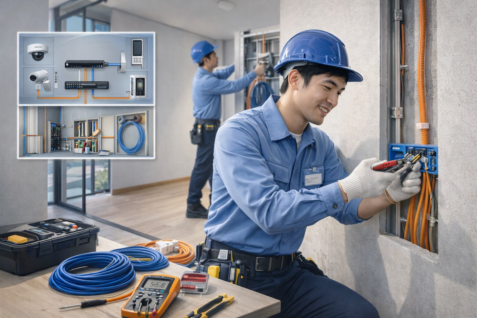 Thi Công Điện Nhẹ Âm Tường | Gọn Gàng – An Toàn – Thẩm Mỹ