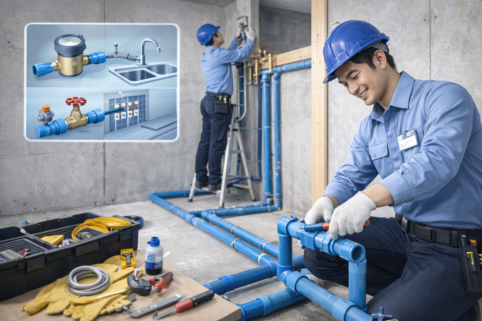 Thi Công Đường Cấp Nước | An Toàn – Đúng Kỹ Thuật – Bền Lâu