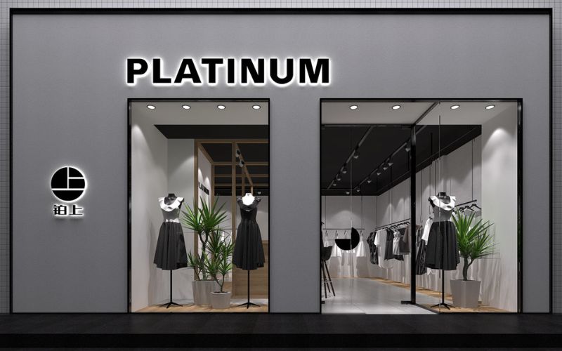 Thi công mặt tiền hiện đại
