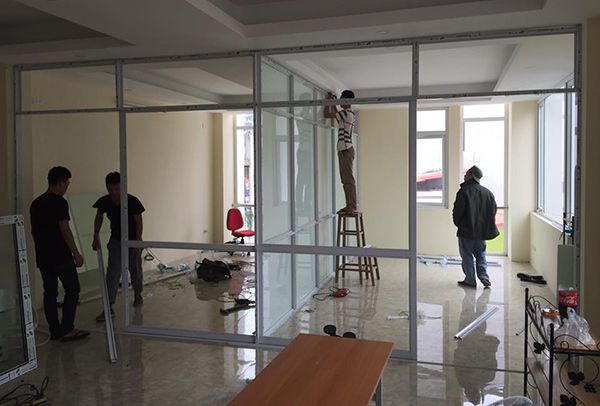 Thi công nhôm kính tại nhà