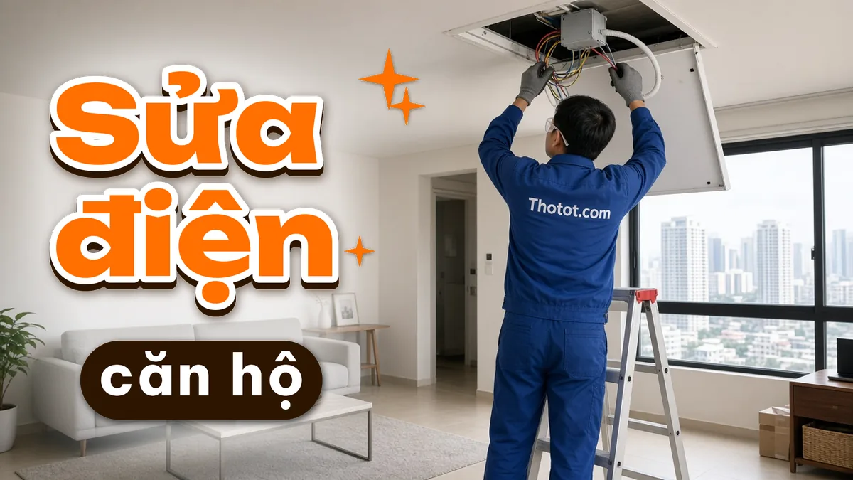 Thi công, sửa đường điện căn hộ chung cư