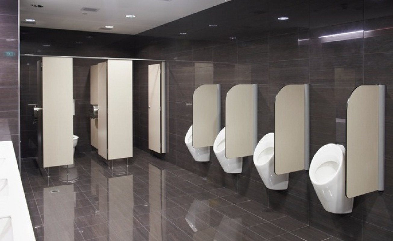 Thi công WC văn phòng hiện đại